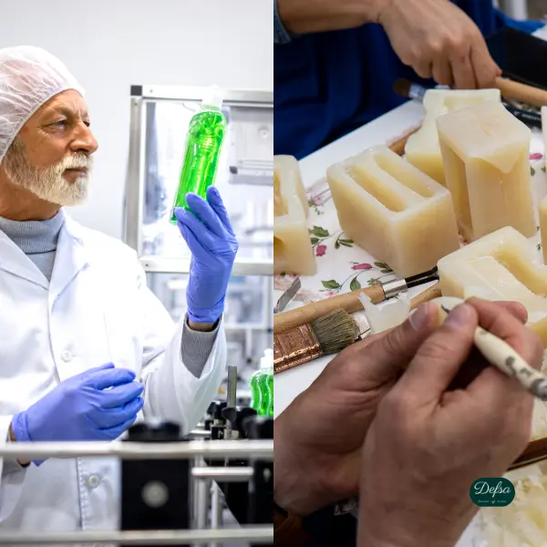 Handgemachte Seife vs. Industrieseife Was ist der Unterschied